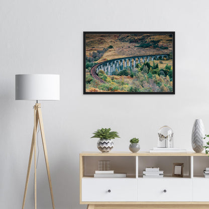 Scotland travel landmark wall decor canvas