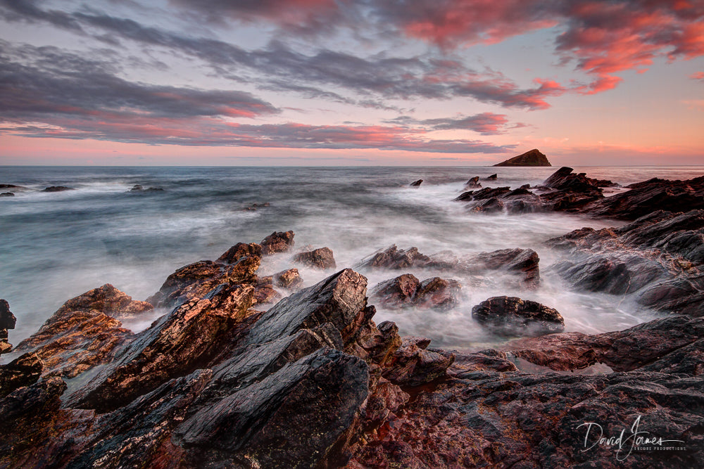 Sunset, Wembury Beach, Plymouth