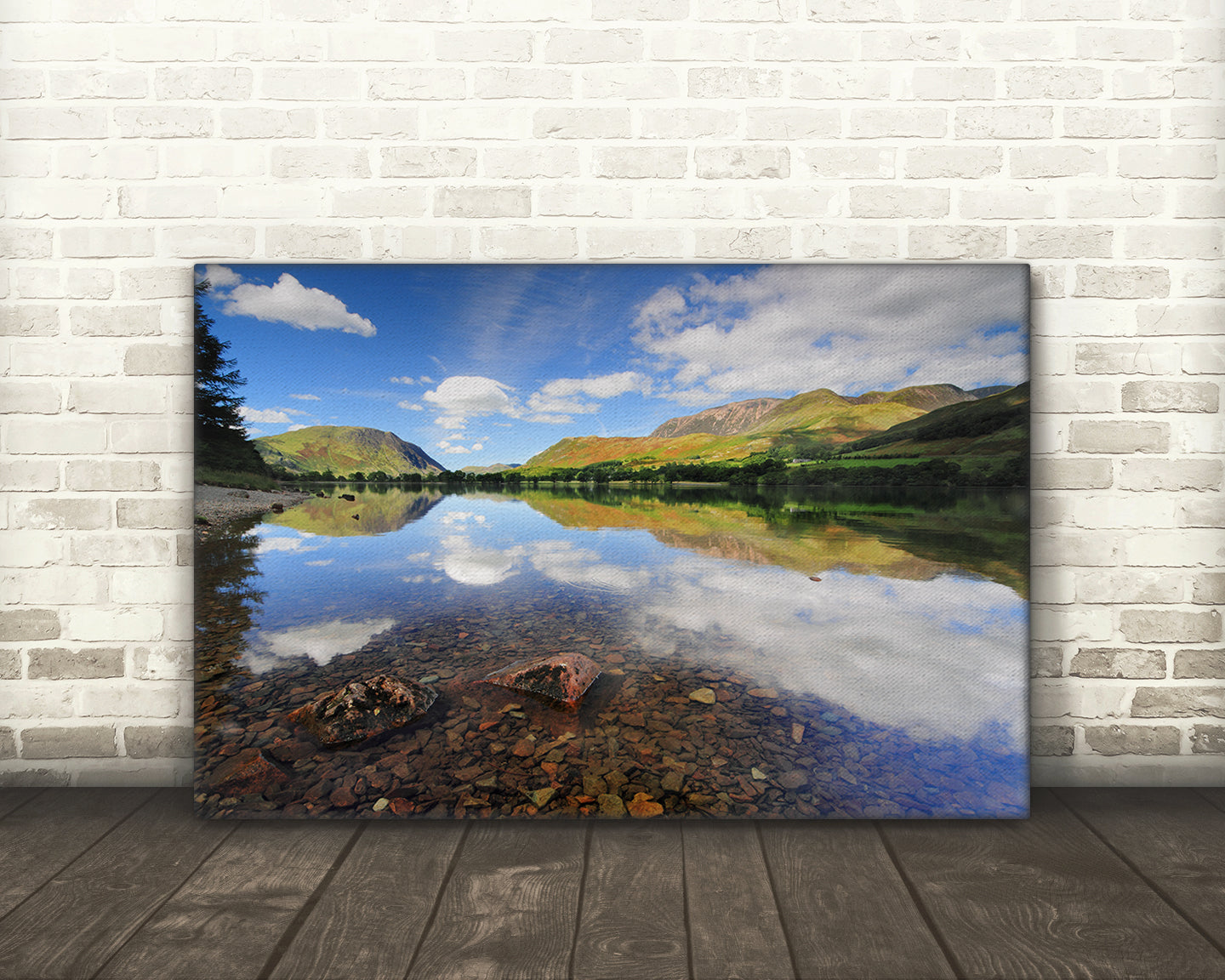 Riverscape, Buttermere Lake, Lake District