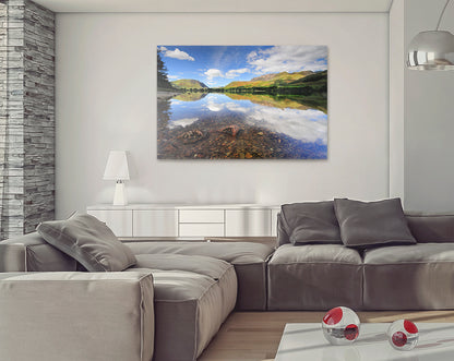 Riverscape, Buttermere Lake, Lake District