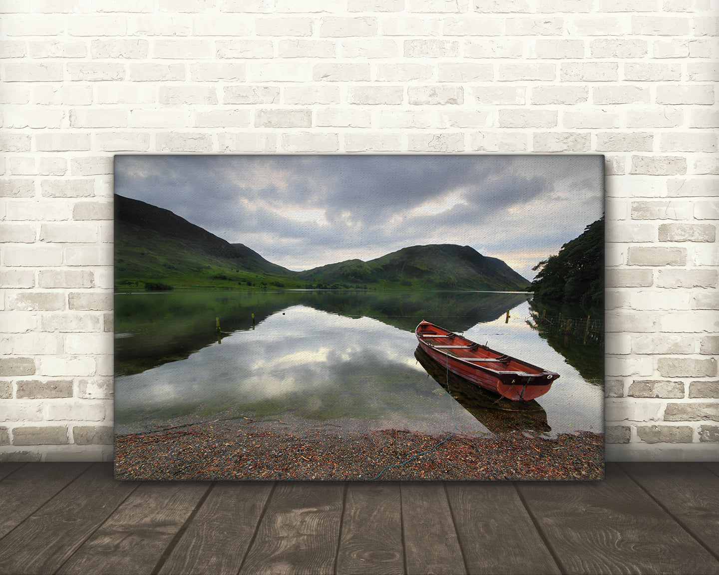 Riverscape, Crummock Water, Lake District