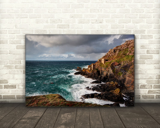 High-resolution photograph of Botallack Mine Cornwall