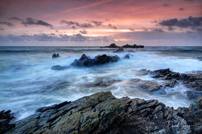 Sunset, Heybrook Bay, Plymouth