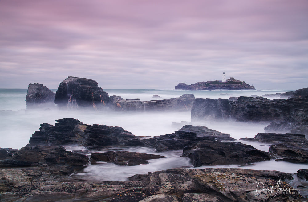 Seascape,Godrevy Lighthouse, Cornwall