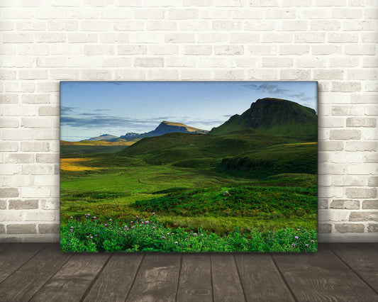 High-resolution photograph of The Quiraing, Trotternish Ridge Skye