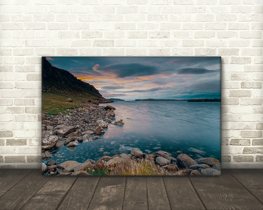 High-resolution coastal landscape photography for instant download