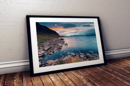 Scotland wall art decor – Staffin Bay printable photo
