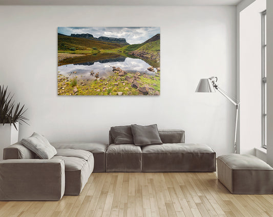 Digital download landscape photo of Loch An Dùnàn, Isle of Skye Scotland