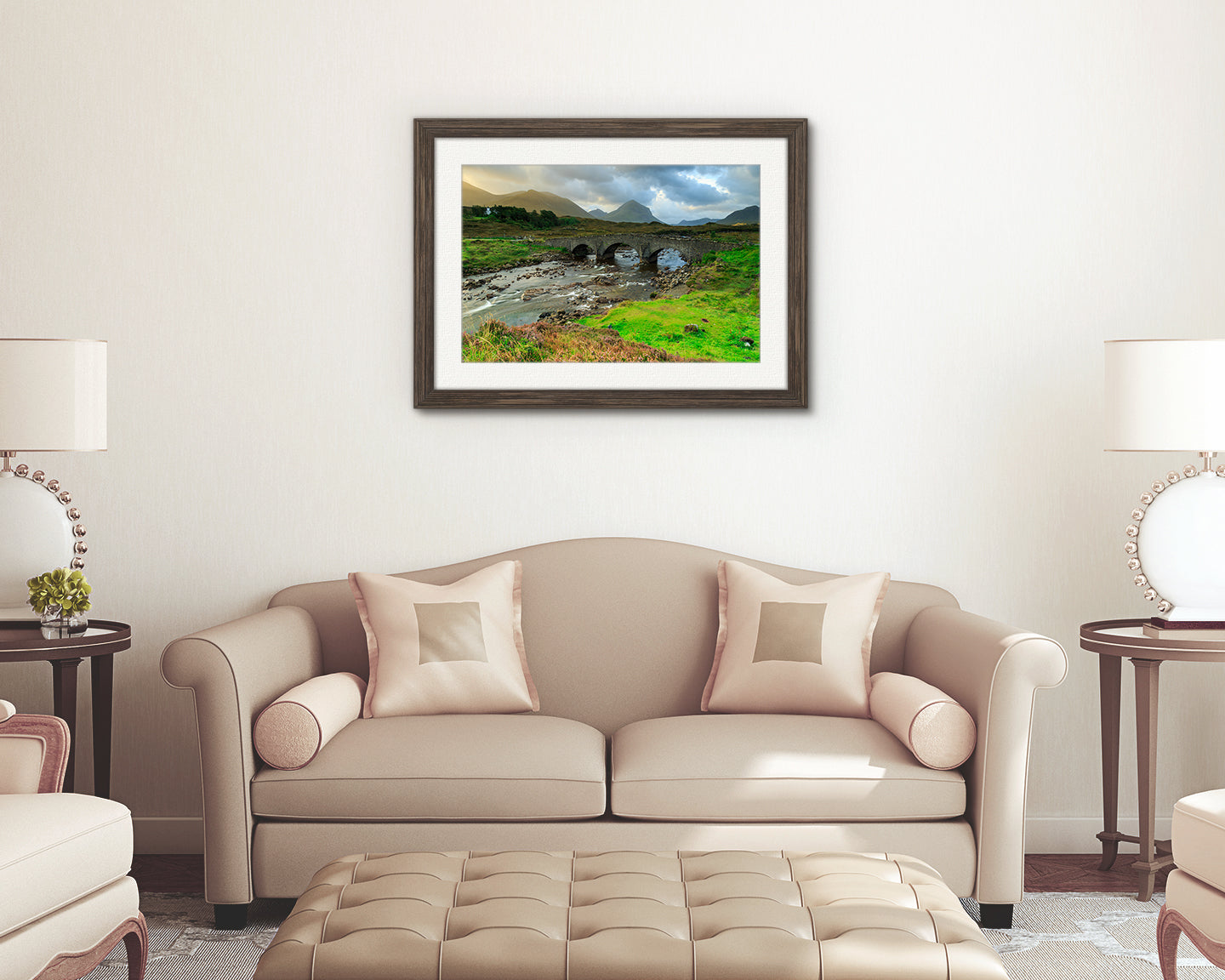 Riverscape, Sligachan Old Bridge, Isle of Skye, Scotland