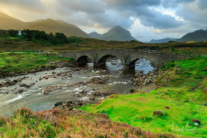 Riverscape, Sligachan Old Bridge, Isle of Skye, Scotland