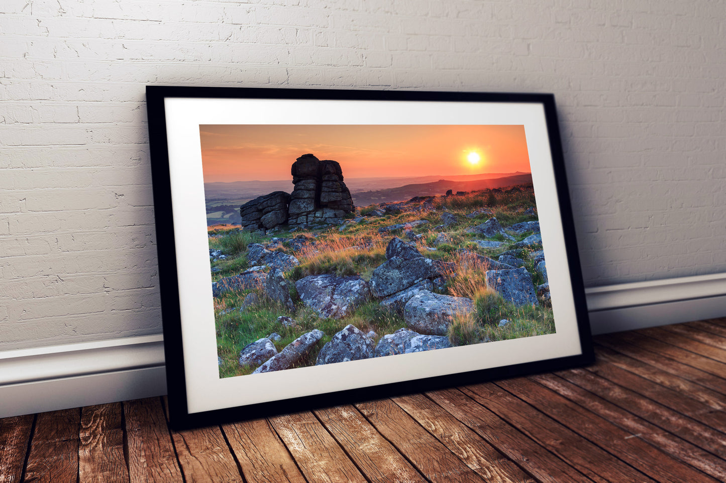 Sunset, Leeden Tor, Dartmoor National Park