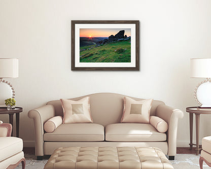 Dartmoor landscape wall art decor – Yar Tor printable photo