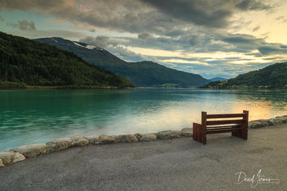 Riverscape, Innvikfjorden, Norway