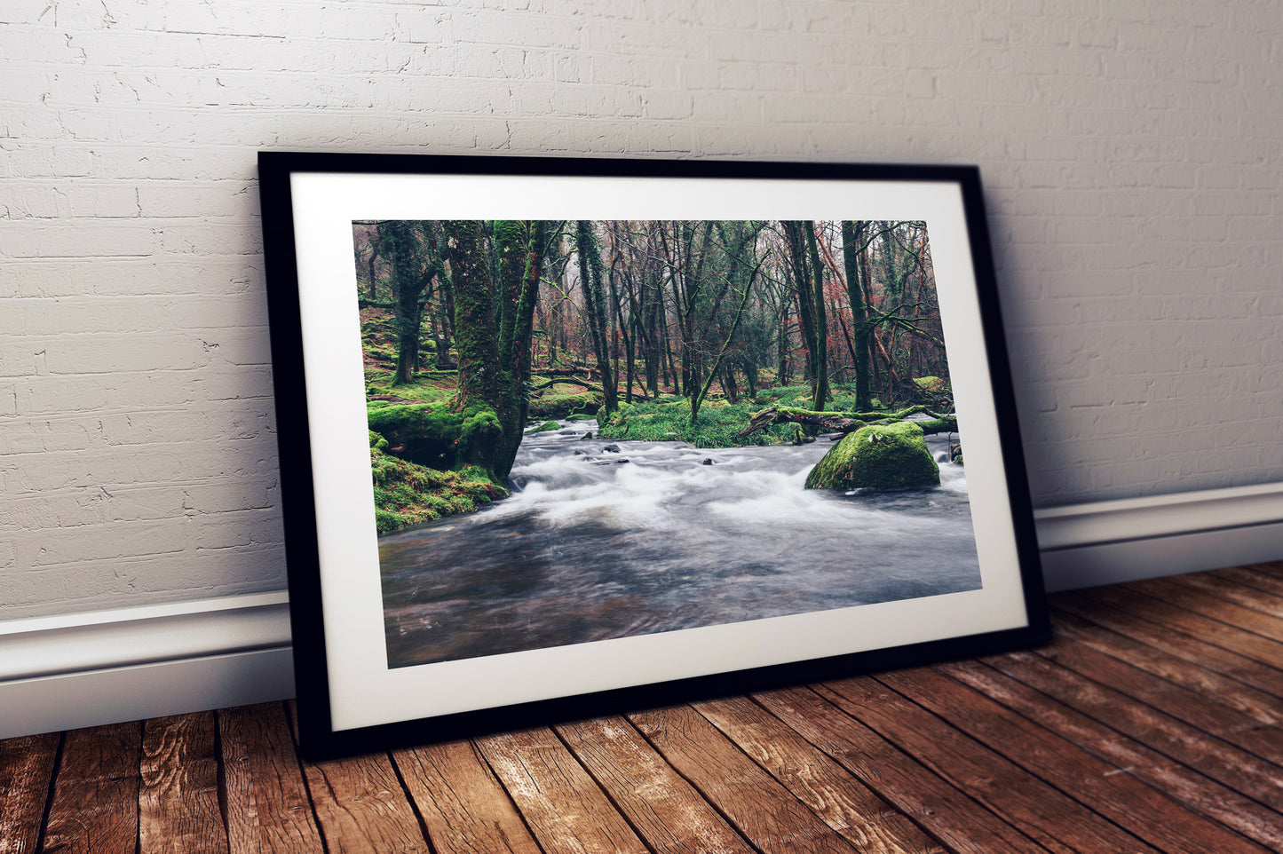 Dartmoor National Park river wall art digital download