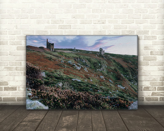 Wheal Owles and Wheal Edward Botallack Cornwall ruins