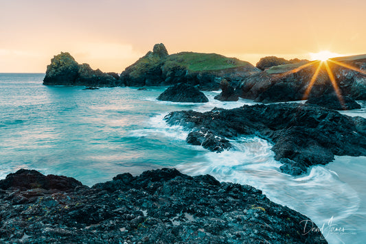 Sunset, Kynance Cove, Cornwall