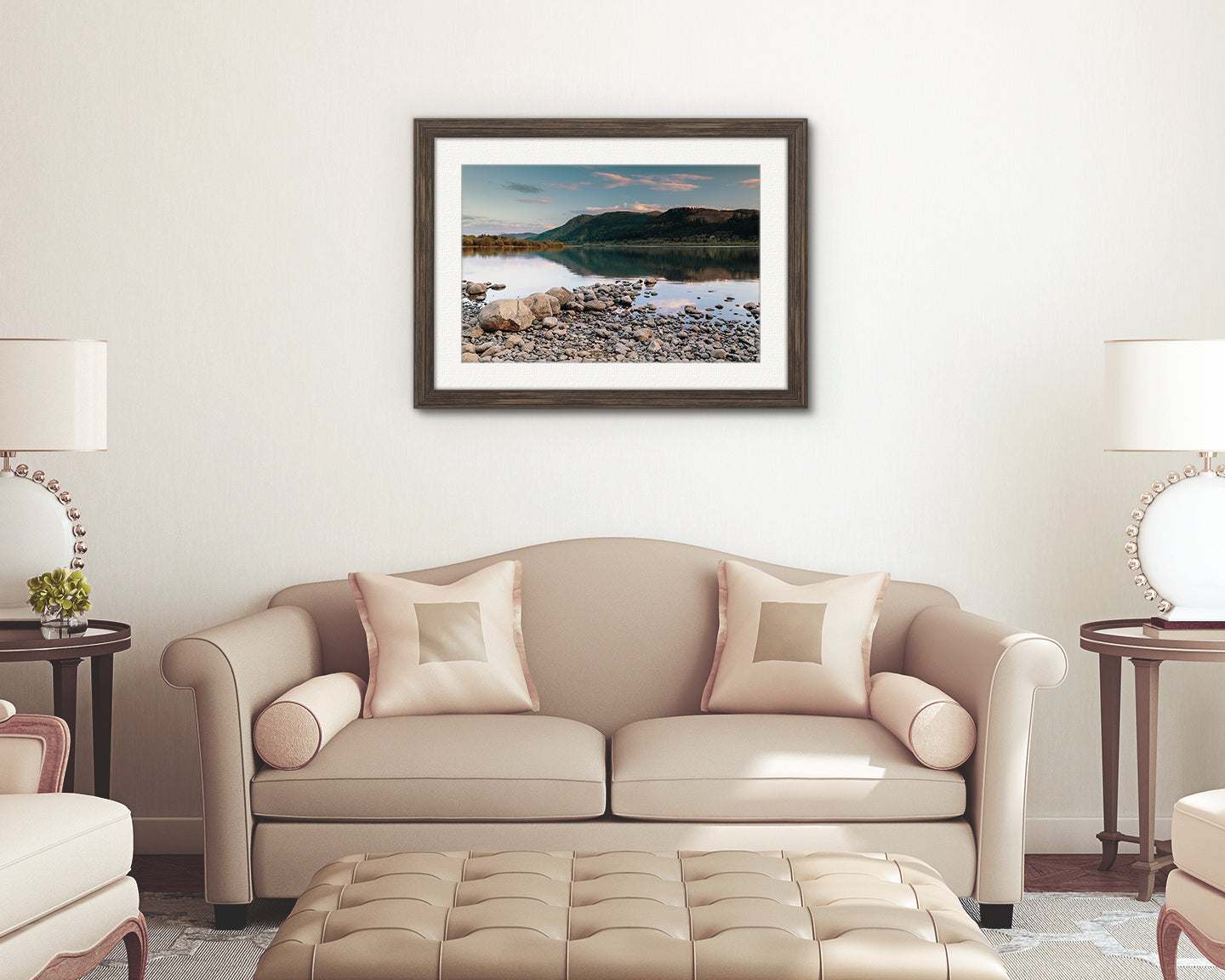 Riverscape, Bassenthwaite Lake, Lake District, Cumbria