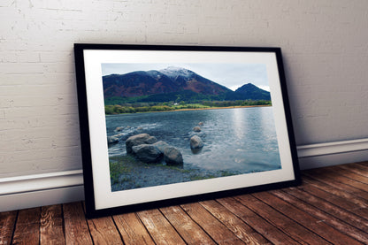 Tranquil waters Bassenthwaite Lake landscape