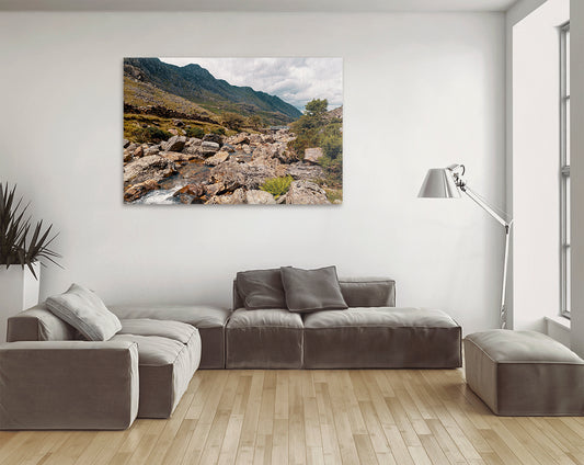 Mountain landscape Pen-y-Pass Snowdonia photo
