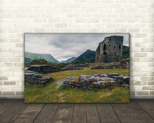 Dolbadarn Castle Llanberis Wales photograph