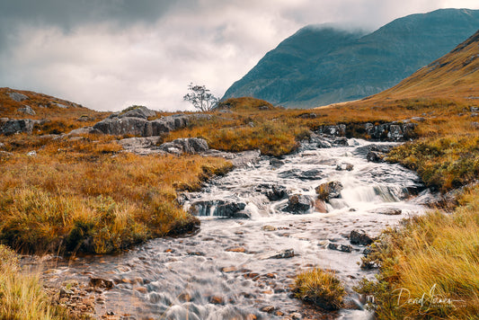 Riverscape, Glencoe Valley, Scotland