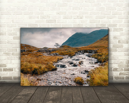 Riverscape, Glencoe Valley, Scotland