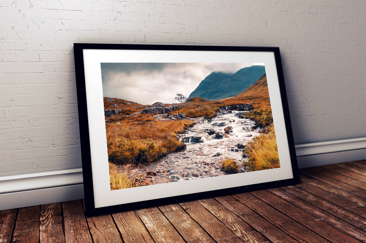 Riverscape, Glencoe Valley, Scotland