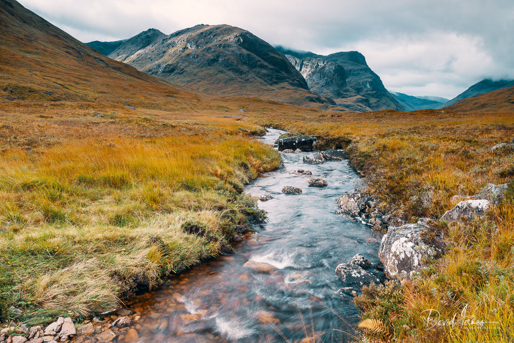 Riverscape, Glencoe Valley, Scotland