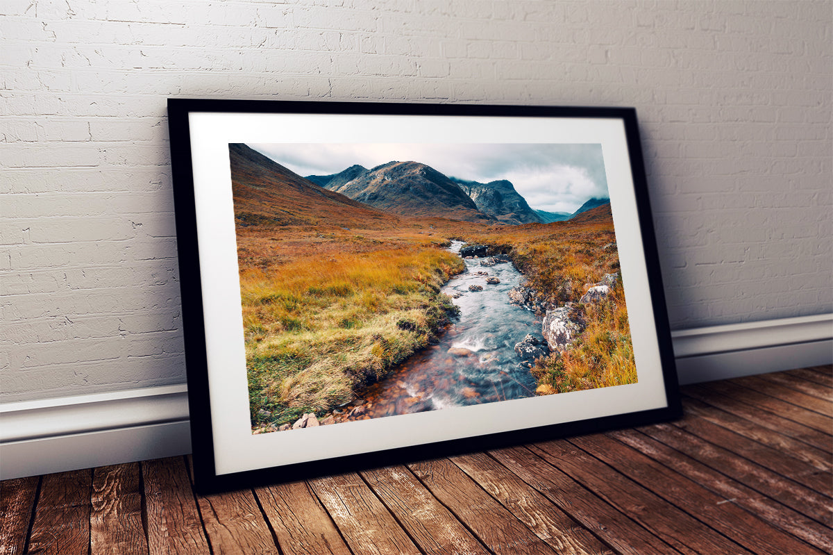 Riverscape, Glencoe Valley, Scotland