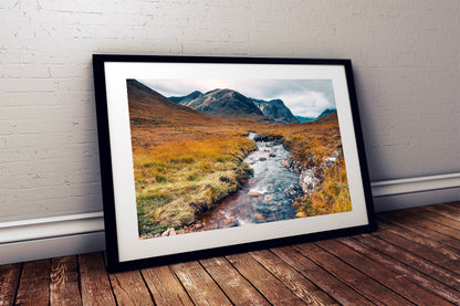 Riverscape, Glencoe Valley, Scotland