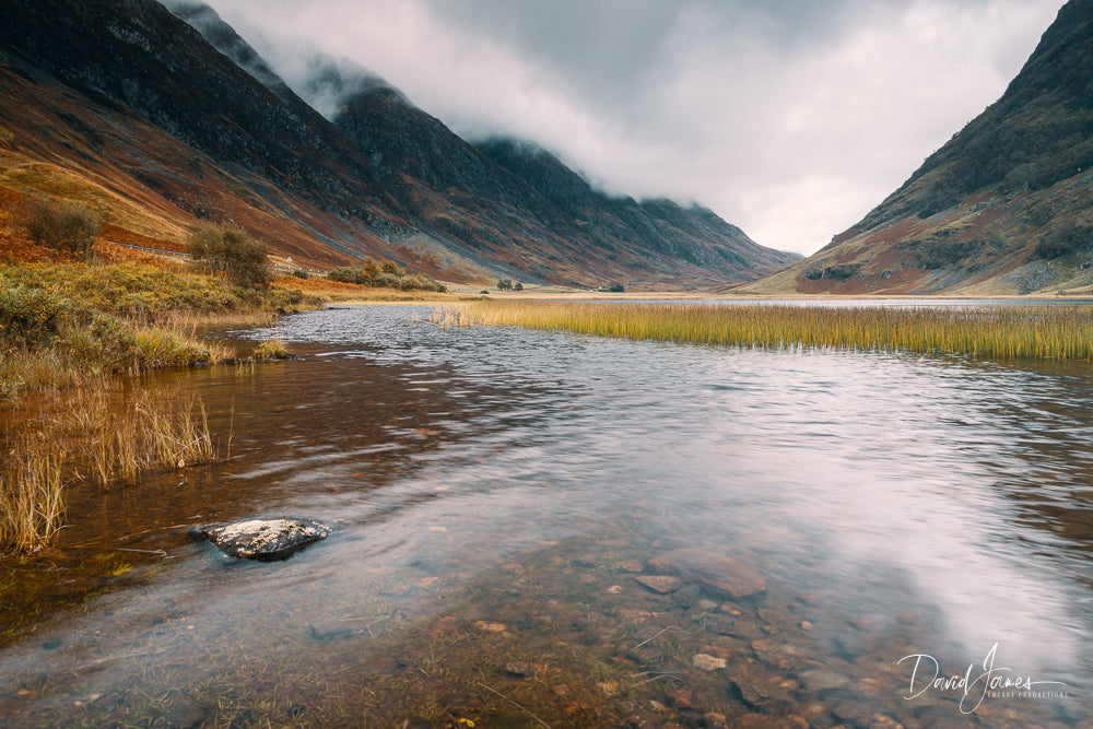 Riverscape, Loch Achtriochtan Glencoe, Scotland