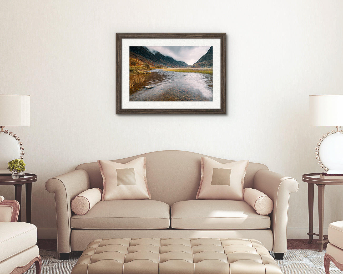 Riverscape, Loch Achtriochtan Glencoe, Scotland