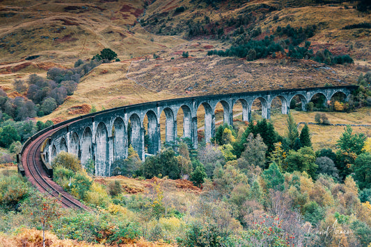 Landscape, Glenfinnan Viaduct, Scotland