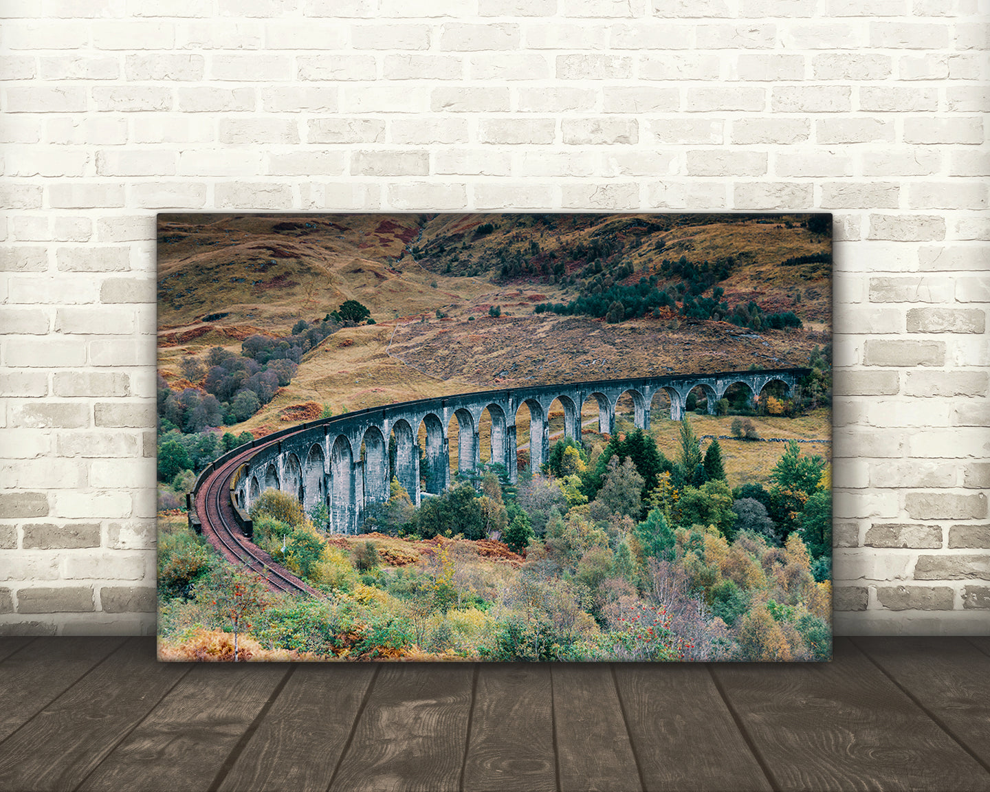 Landscape, Glenfinnan Viaduct, Scotland