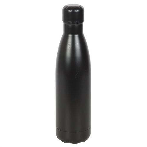 Floral Snake Water Bottle with 500ml capacity, screw-top lid, suitable for hot and cold beverages.