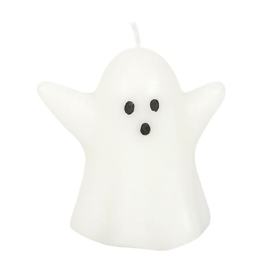 Cute ghost candle for spooky season home décor