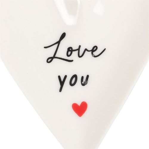 Keep rings, earrings, and other small treasures in one place with this charming heart-shaped trinket dish.