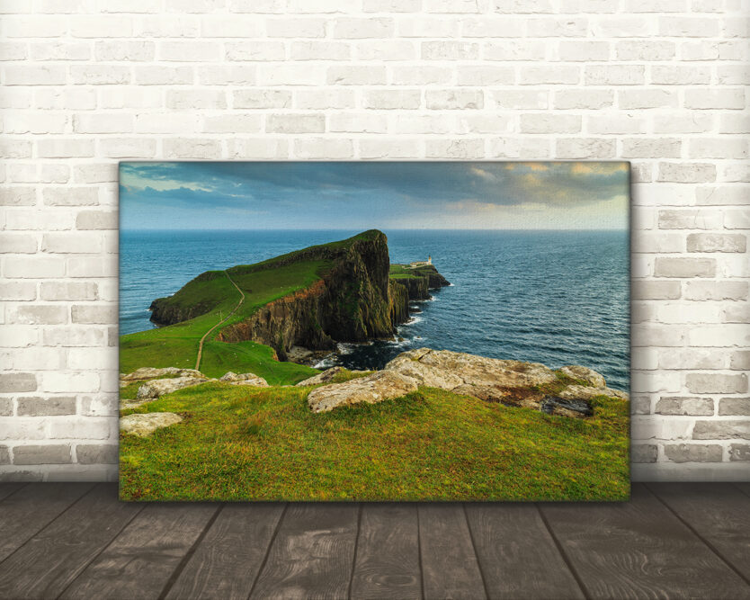 Neist Point, Isle of Skye, Scotland - Canvas Print Example