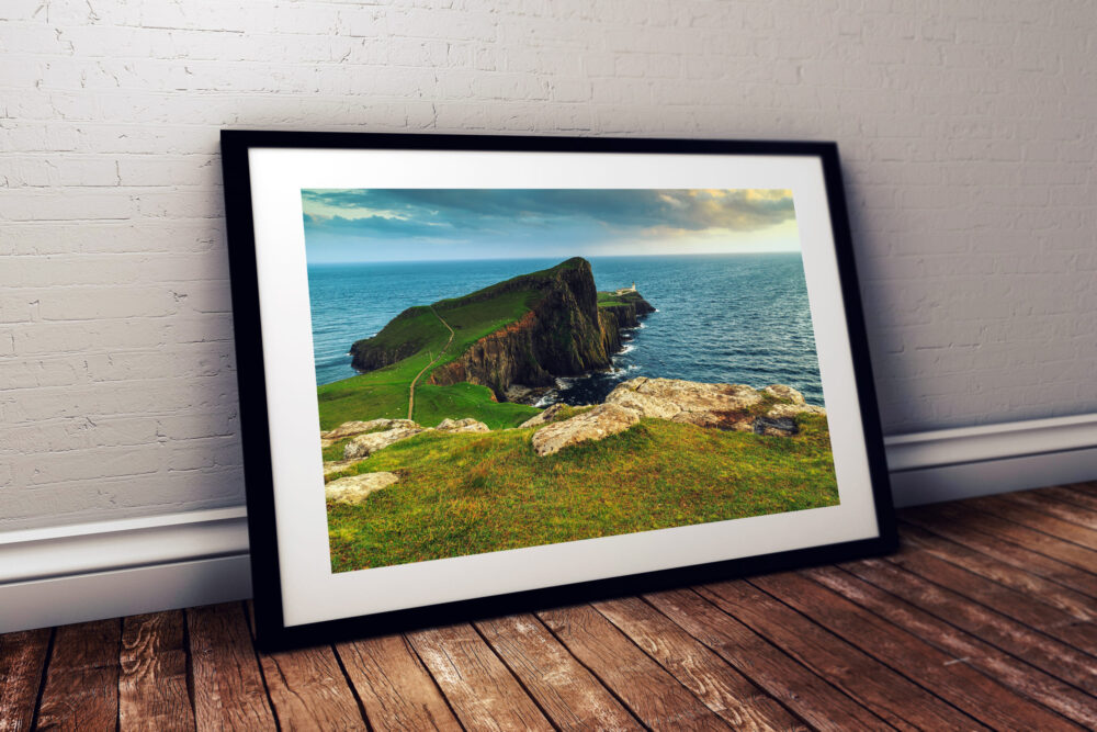 Neist Point, Isle of Skye, Scotland - Framed print example
