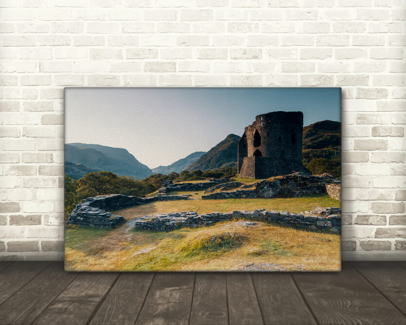 Landscape, Dolbadarn Castle, Llanberis, Wales